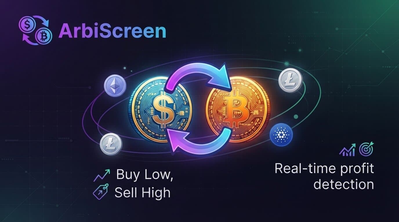 ArbiScreen — Crypto Arbitrage Scanner